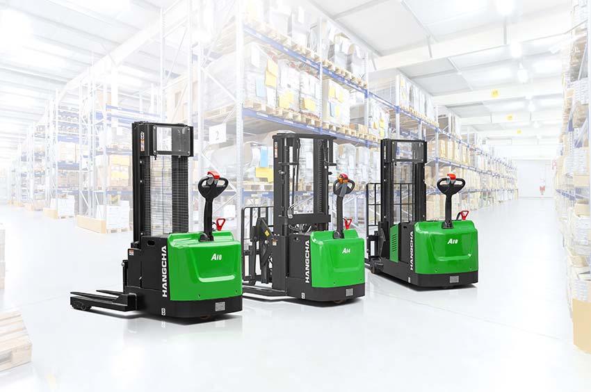 Xe nâng tay điện Reach Fork