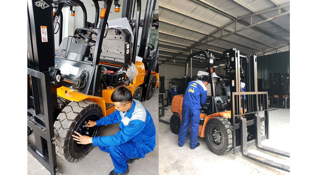Bảo dưỡng xe nâng thường xuyên