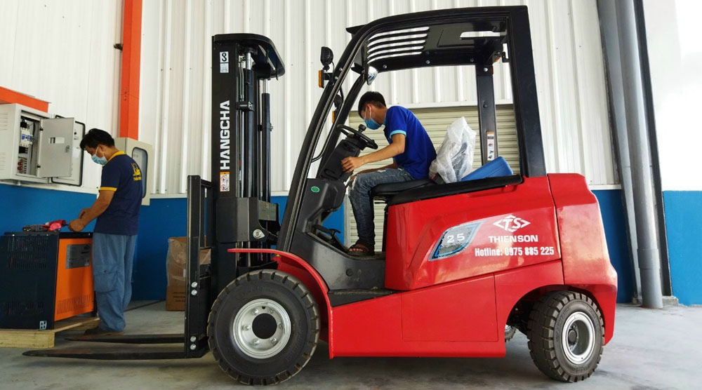 Hướng dẫn sử dụng xe nâng điện Hangcha