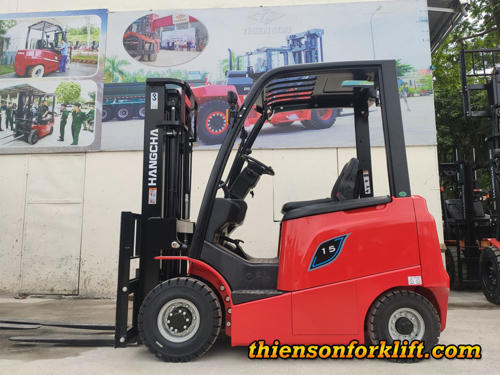Xe nâng điện 1.5 tấn AE pin Axit-chì