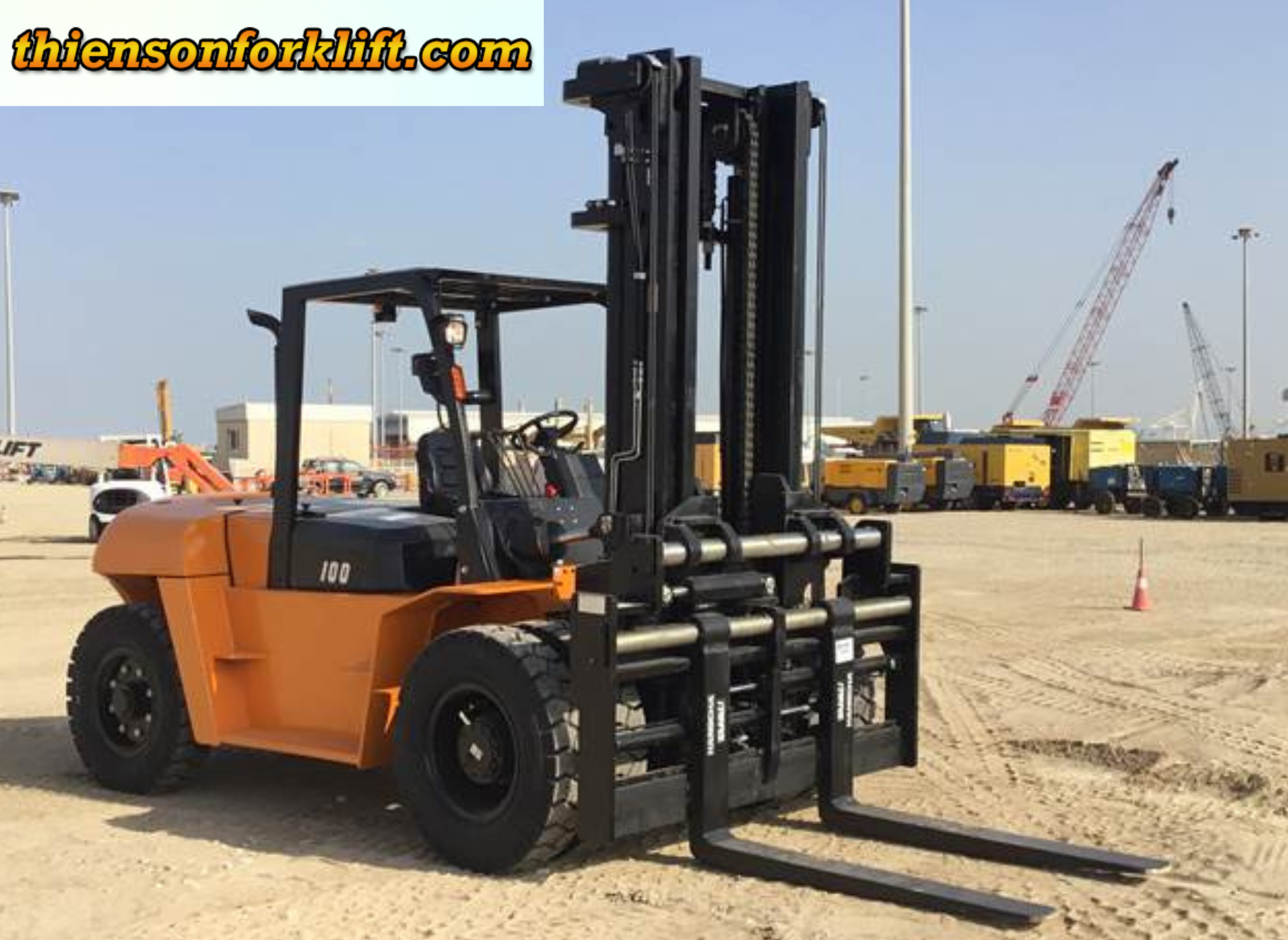 Xe nâng dầu 10 tấn