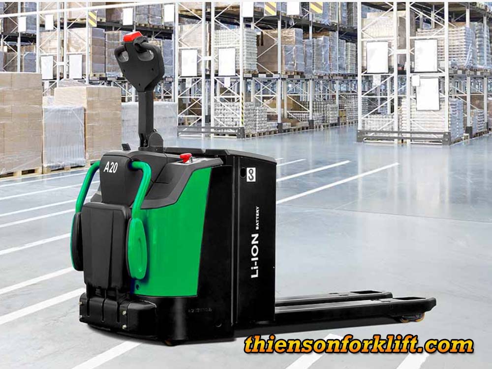 xe nâng tay điện 2 tấn Litihium-Ion Hangcha