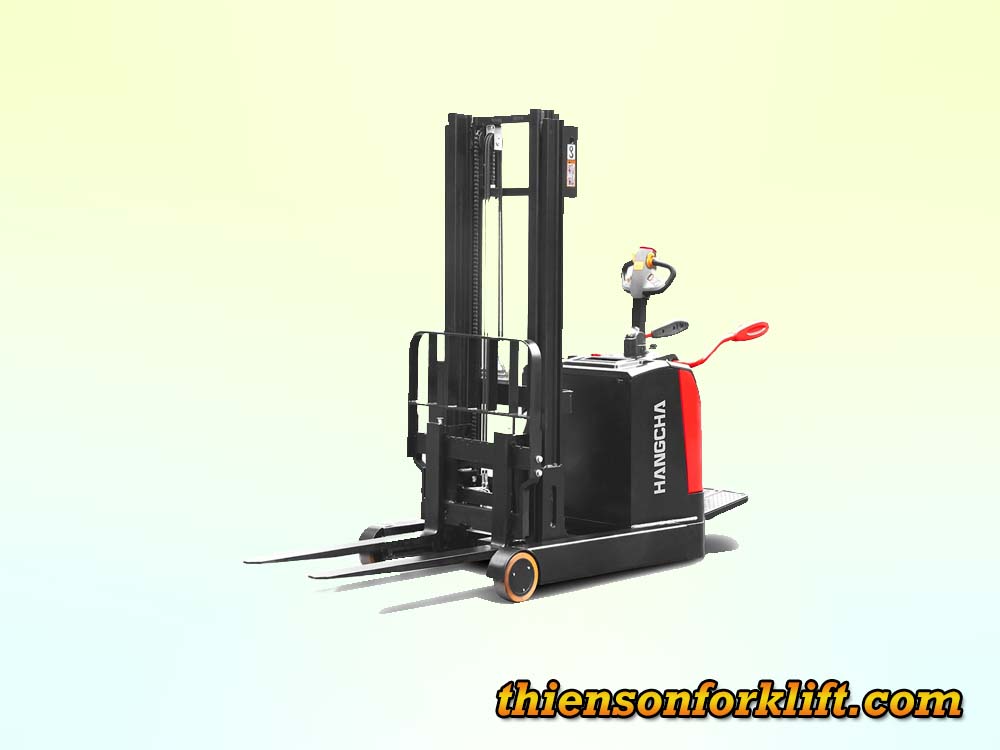 xe nâng tay điện cao dịch khung sử dụng Pin axit-chì