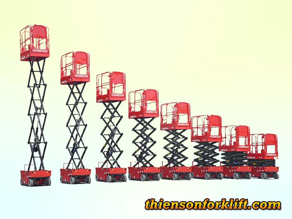 Xe nâng người cắt kéo