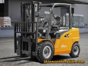 Xe nâng điện 5 tấn dòng cao cấp