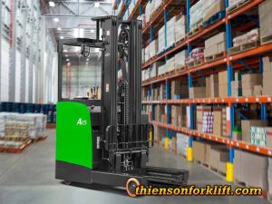Xe nâng điện đứng lái 1,5 tấn (Driver in)