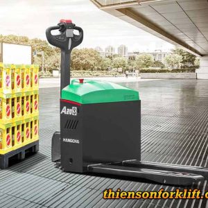xe nâng tay điện thấp 2 tấn