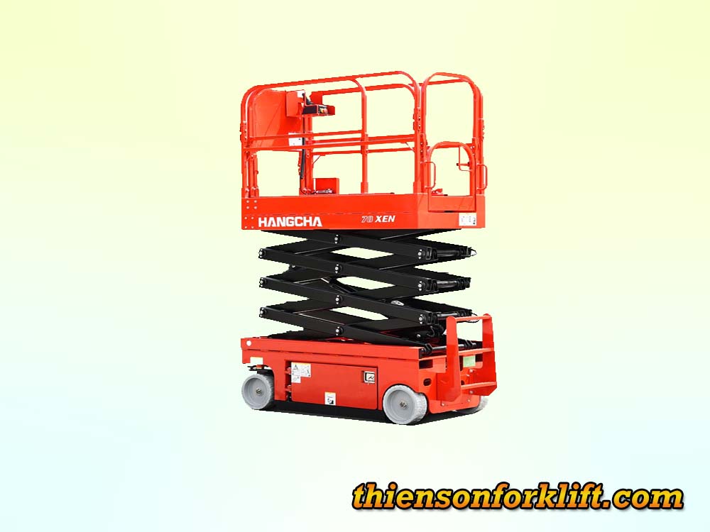 Xe nâng người cắt kéo 8 mét