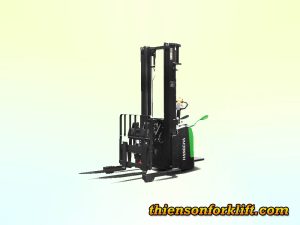 xe nâng pallet đứng lái tầm thấp