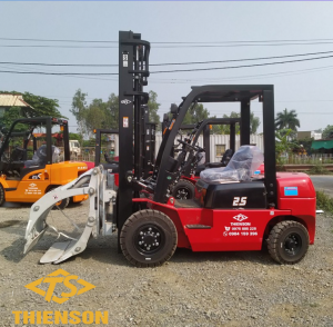 Xe nâng kẹp giấy Hangcha